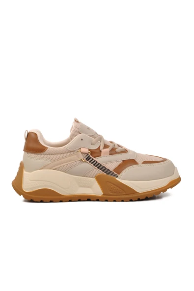 Ayakmod Kum-Taba Bağcıklı Unisex Sneaker 9950 G