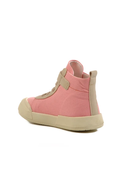 Ayakmod Pudra Cırtlı Unisex Çocuk Spor Ayakkabı 7465 P - Resim 4