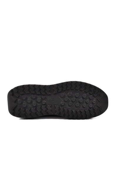 Ayakmod Siyah-Buz Bağcıklı Unisex Sneaker 9950 G - 5