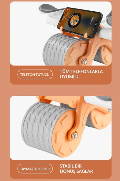 CKSpor  Çok Fonksiyonlu Mekik Aleti Çek Bırak Egzersiz Aleti Karın Egzersizi  Dirsek Destekli - 7