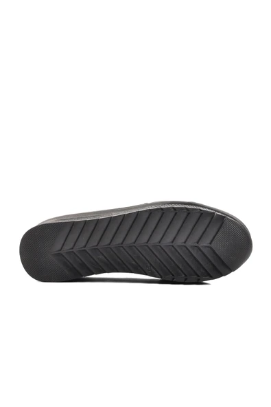 Ayakmod Siyah Zümrüt  Kadın Günlük Ayakkabı 026 Z - Resim 5