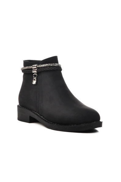 Ayakmod Siyah Zümrüt Kadın Bot 325098 Z - 3