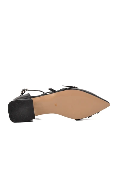 Ayakmod Siyah Kadın Abiye Ayakkabı S-122 Z - 5