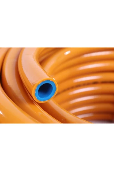 Tüp Gaz ( lpg )  Hortumu 20 Bar Hardal (10 MM )  (50 METRE)