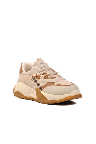 Ayakmod Kum-Taba Bağcıklı Unisex Sneaker 9950 G - 3