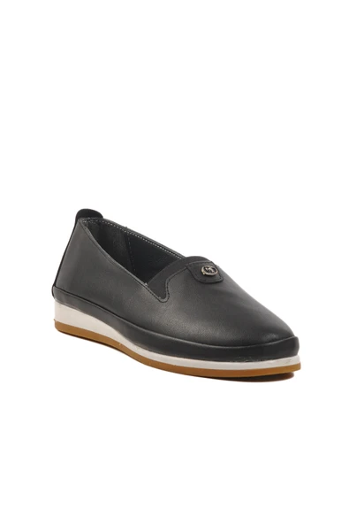 Ayakmod Siyah Kadın Casual Ayakkabı 673553 Z - Resim 3