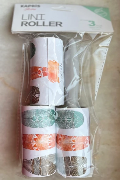 Kapris Home Yapışkanlı Tüy Toplama Rulosu + 2 Yedek Rulo KAP592 - 2