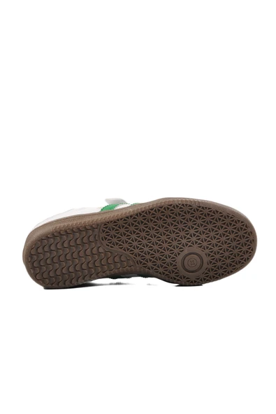 Ayakmod Beyaz-Yeşil  Çocuk Spor Ayakkabı Samba F - Resim 5