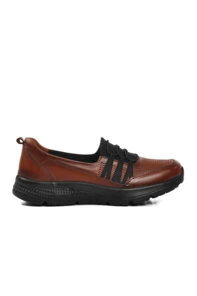 Ayakmod Taba Hakiki Deri Kadın Günlük Ayakkabı 017-D Z ürün görseli