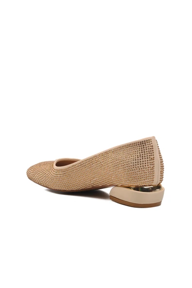 Ayakmod Bej  Kadın Abiye Ayakkabı K25D02 Z - 4