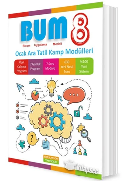 8.Sınıf Ocak Ara Tatil Kamp Modülleri Simülasyon Yayıncılık