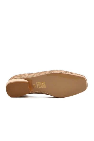 Ayakmod Bej Kadın Abiye Ayakkabı K25D02 Z - 5