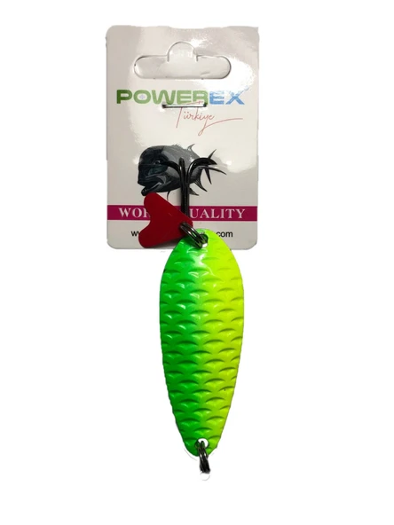 Turna Kaşığı 20 Gram 6,7 cm - Powerex Shaky Turna 20 gr. 67 mm. Mod.114 Metal Kaşık Sahte Yem