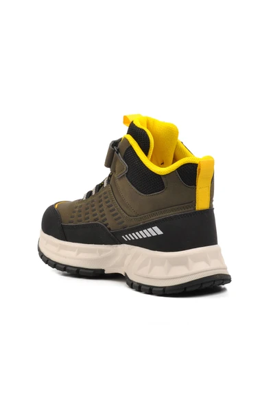 Ayakmod Haki Poliüretan Çocuk Outdoor Bot Tiger F - 4