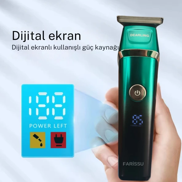 Dearling RF-102 | Profesyonel Güç, Ev Konforunda Tıraş Deneyimi! - 4