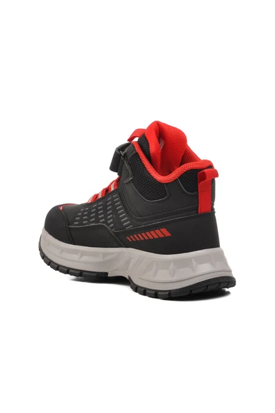 Ayakmod Siyah Poliüretan Çocuk Outdoor Bot Tiger F - Resim 4