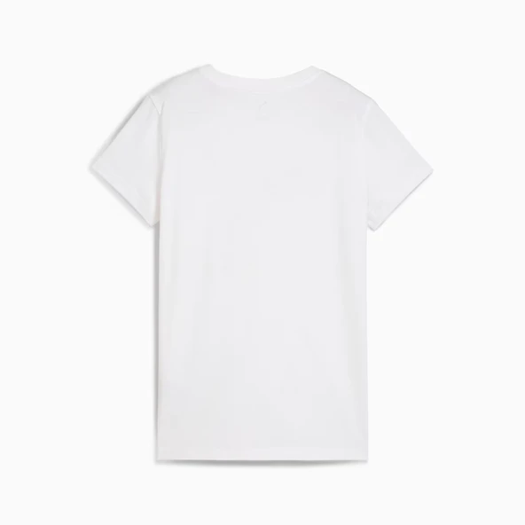 Puma 685081 02 Graphıcs Floral Cat Logo Tee Kadın T-shirt - 5