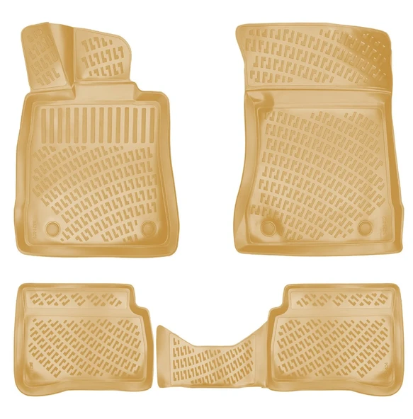 Benz S Serisi 2006-2013 W221 Havuzlu Paspas | Bej Kısa Şasi ürün görseli 1