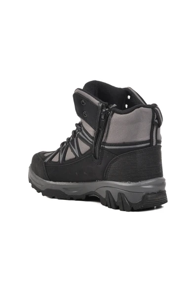 Ayakmod Siyah-Füme Unisex Çocuk Outdoor Bot 2301 F - Resim 4