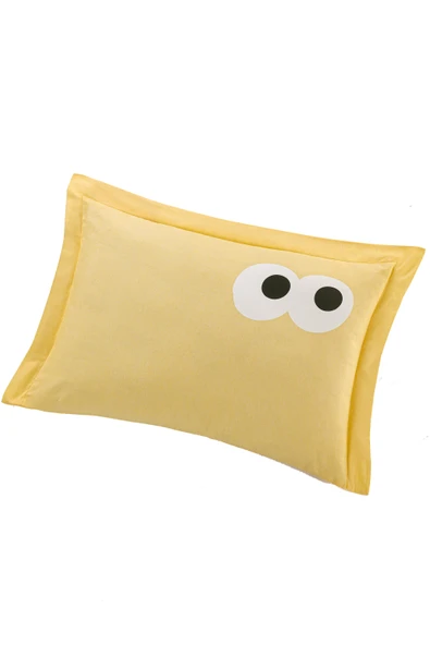 Yastık Kılıfı Oxf. Funny Sarı - Resim 3
