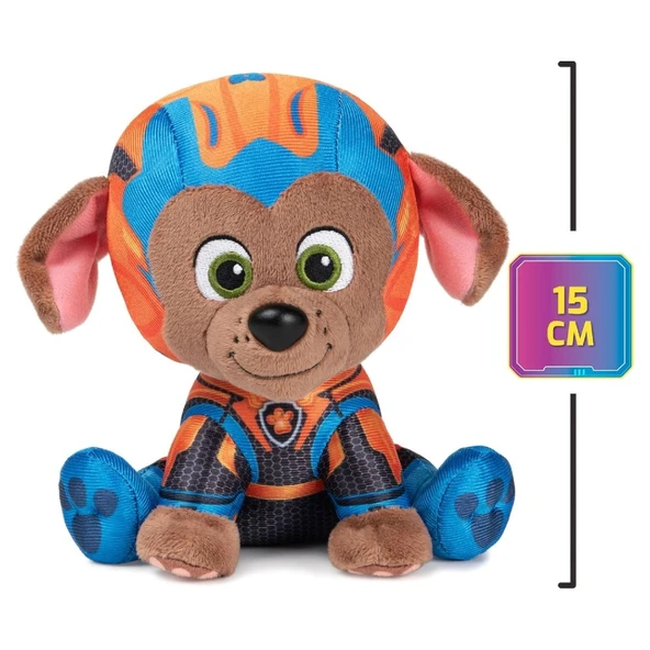 Paw Patrol The Mighty Movie Pelüş 15 Cm Zuma - 2