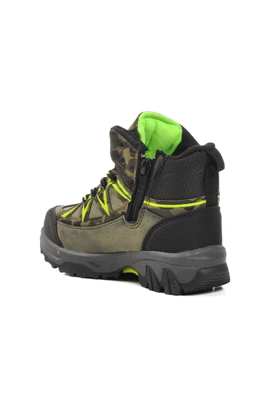 Ayakmod Haki Kamuflaj Çocuk Outdoor Bot 2301 P - 4