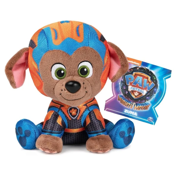 Paw Patrol The Mighty Movie Pelüş 15 Cm Zuma - 6