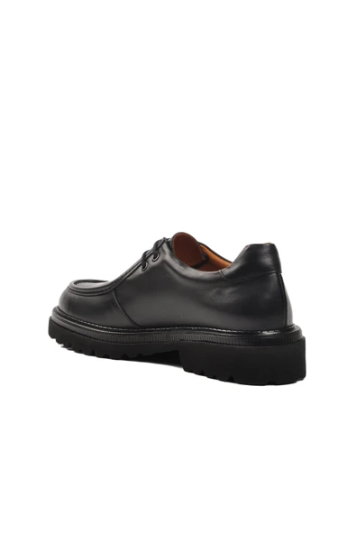 Ayakmod Siyah Hakiki Deri Erkek Klasik Ayakkabı Premium 170 M - 4