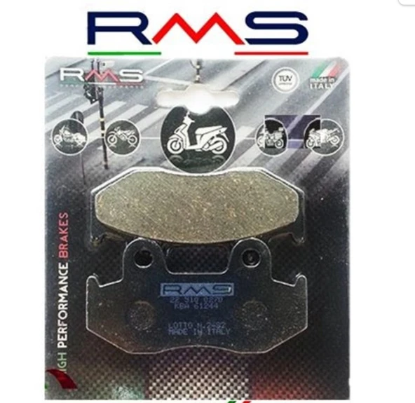 Rks Spontini 110 RMS Ön Fren Balata ürün görseli