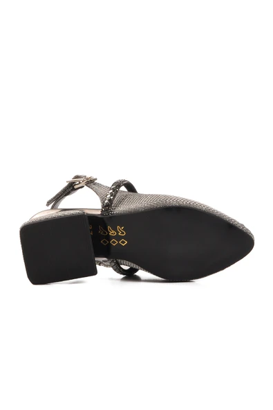 Ayakmod Gümüş Taş İşlemeli Kız Çocuk Ayakkabı 253 RY 4091 P - 5