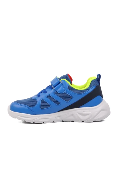 Pepino Saks-Lacivert-F.Sarı  Çocuk Spor Ayakkabı 1623 F - 2