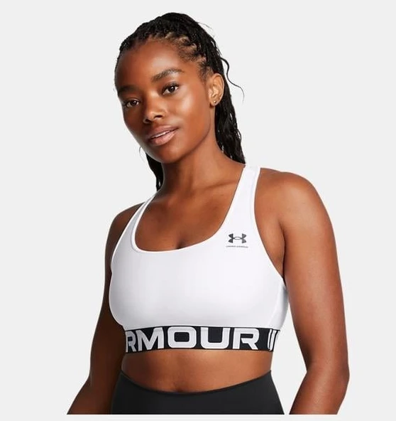 Under Armour UA HG Authentics Mid Branded Kadın Spor Sütyeni - 3