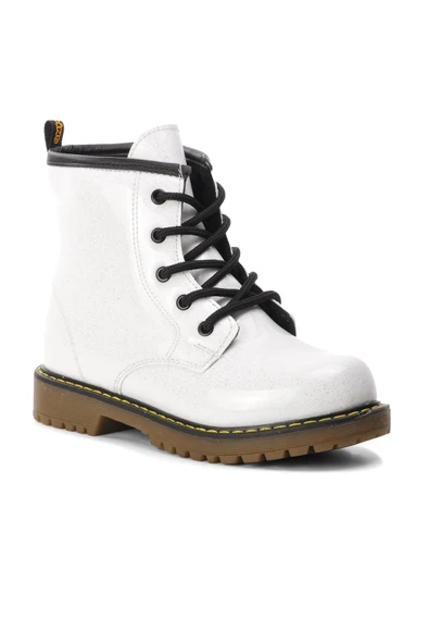 Pepino Beyaz Bağcıklı Fermuarlı Kız Çocuk Bot 705 F - 3