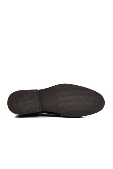 Ayakmod Kahve Hakiki Deri Erkek Klasik Ayakkabı 03101 M - Resim 5