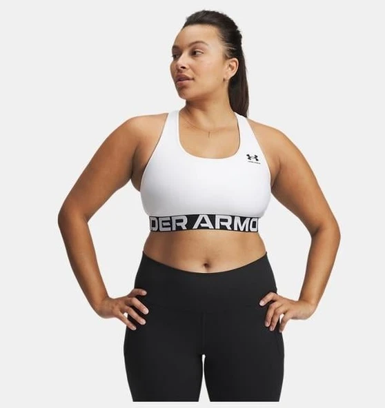 Under Armour UA HG Authentics Mid Branded Kadın Spor Sütyeni - 5
