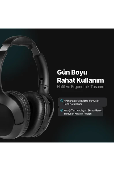 Ttec SoundMax 3 Kulaküstü Kablosuz Bluetooth Kulaklık - 2