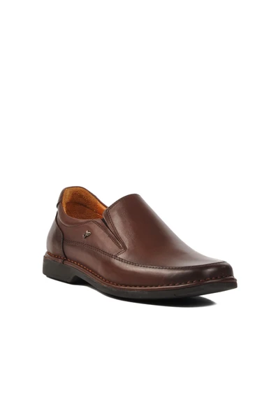 Dr.Flexer Kahve Hakiki Deri Ortopedik Erkek Casual Ayakkabı 061603 M - 3