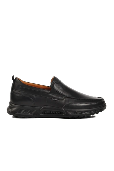 Dr.Flexer Siyah Hakiki Deri Ortopedik Erkek Casual Ayakkabı 821803 M
