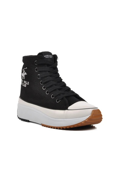 Beverly Hills Polo Club Siyah  Unisex Hi Sneaker PO-30100 G - 3