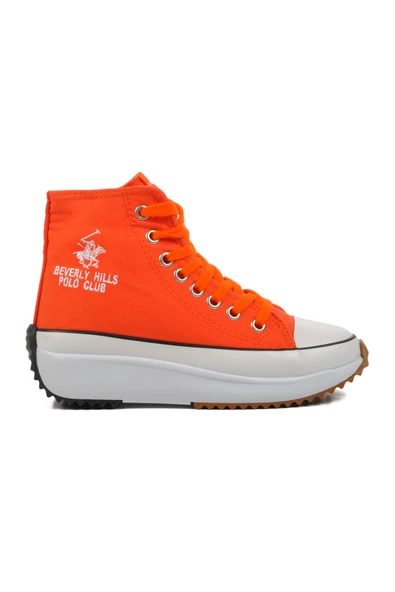 Beverly Hills Polo Club Turuncu  Unisex Hi Sneaker PO-30100 G