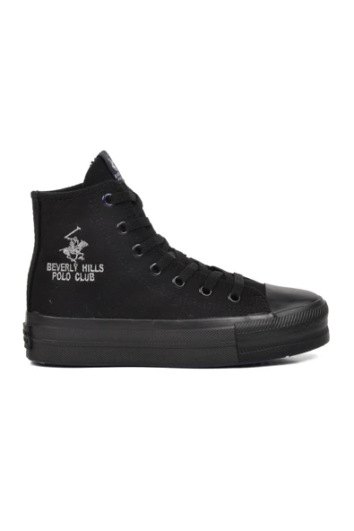 Beverly Hills Polo Club Siyah Unisex Hi Sneaker PO-30086 G