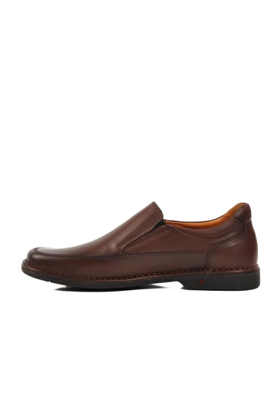 Dr.Flexer Kahve Hakiki Deri Ortopedik Erkek Casual Ayakkabı 061603 M - 2