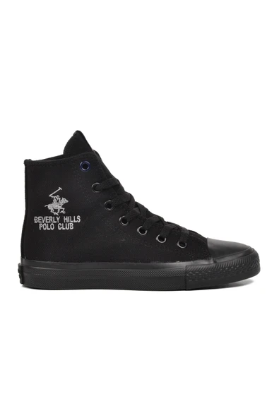 Beverly Hills Polo Club Siyah  Unisex Hi Sneaker PO-30085 G
