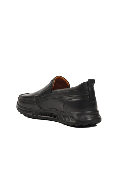 Dr.Flexer Siyah Hakiki Deri Ortopedik Erkek Casual Ayakkabı 821803 M - 4