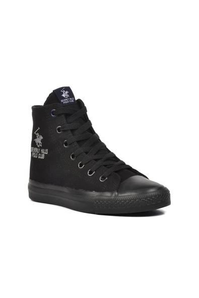 Beverly Hills Polo Club Siyah Unisex Hi Sneaker PO-30085 G - 3