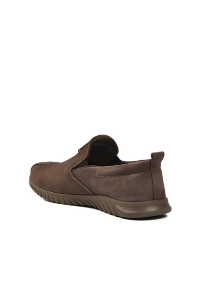 MARCOMEN Vizon Nubuk Hakiki Deri Erkek Casual Ayakkabı 152-19028 M - 4