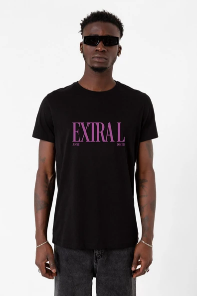 Jennie ExtraL Siyah Erkek Tshirt