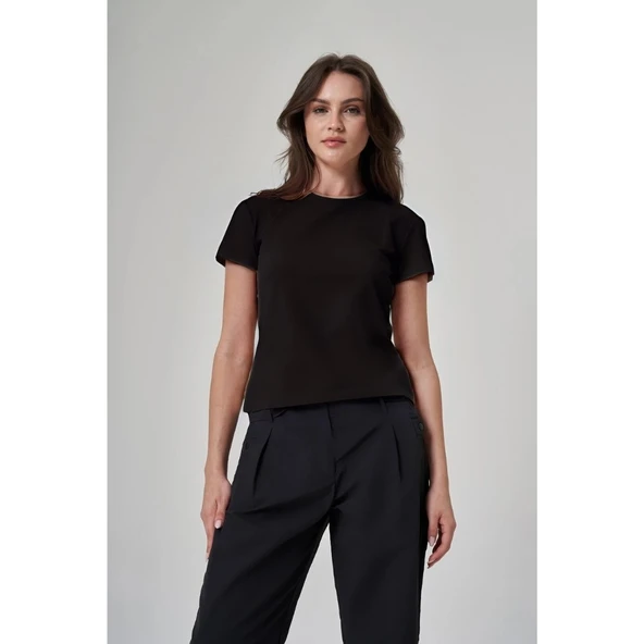 Exuma Kadın Siyah Tişört 1522188 - 2