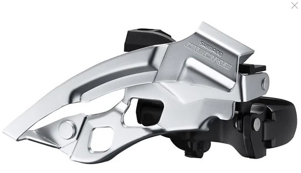 Shimano Deore FD-T6000-L6 Ön Aktarıcı 3x10V Alttan Kelepçe Üstten Çektirmeli Orta Vites Aktarıcı - 2