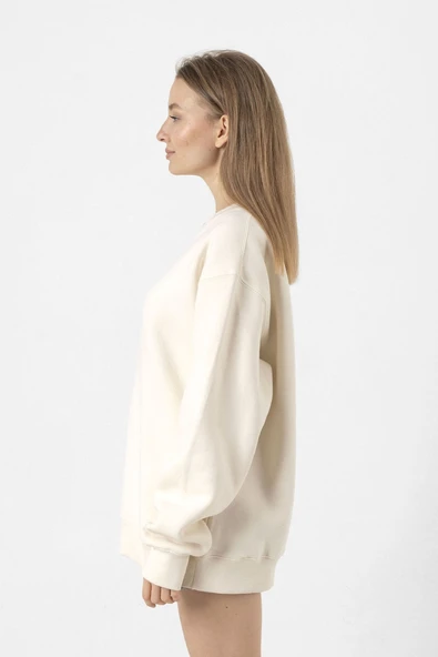 Lisa Alter Ego Ekru Kadın 2ip Sweatshirt - 5